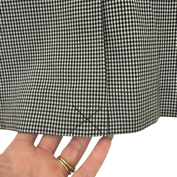Lane Bryant Black White Check Perfect Drape One-Button Blazer size 22 NEW Tags - Picture 10 of 15